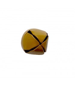 GRELOT EN METAL 1 CM - MARRON