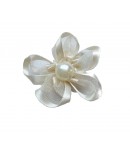 FLEUR EN TULLE - CREME
