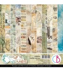 BLOC 24 FEUILLES DELTA CIAO BELLA 15X15CM CBQ041