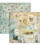 BLOC 24 FEUILLES DELTA CIAO BELLA 15X15CM CBQ041