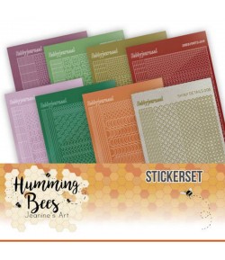 LOT 8 STICKERS DOT AND DO HUMMING BEES CHSTS015