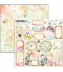 PAPIER NOTRE VIE TAGS AND FRAME CIAO BELLA 30.5X30.5CM CBSS149