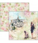 PAPIER NOTRE VIE LES RUES DE PARIS CIAO BELLA 30.5X30.5CM CBSS150