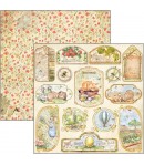 PAPIER AESOP'S FABLES TAGS AND FRAMES CIAO BELLA 30.5X30.5CM CBSS159