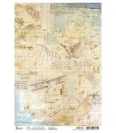 PAPIER DE RIZ A4 FLIGHT OF THE BIRDS 21 X 29.7CM CBRP174