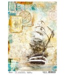 PAPIER DE RIZ A4 S NAVIGATION 21 X 29.7CM CBRP179