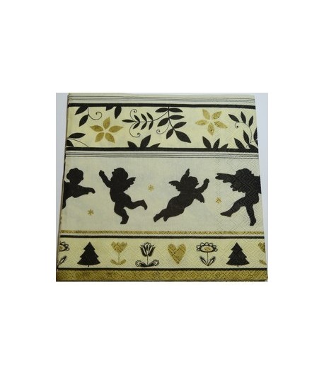 SERVIETTE OMBRES ANGES