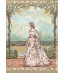 PAPIER DE RIZ A4 SLEEPING BEAUTY PRINCESS - 21X29.7 - DFSA4571 - STAMPERIA