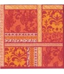 SERVIETTE MOTIFS ORANGES