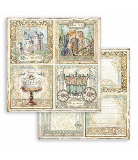 PAPIER ATELIER SLEEPING BEAUTY CARDS 30X30CM - SBB793 - STAMPERIA