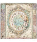 PAPIER ALICE - CLOCK 30 X 30 CM - SBB815 STAMPERIA