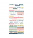 COLLECTABLES 10 FEUILLES SCRAP 15X30CM - CELEBRATION - SBBVB04 STAMPERIA