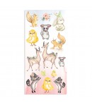 COLLECTABLES 10 FEUILLES SCRAP 15X30CM - CELEBRATION - SBBVB04 STAMPERIA