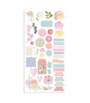 COLLECTABLES 10 FEUILLES SCRAP 15X30CM - CELEBRATION - SBBVB04 STAMPERIA
