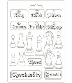 MOULE PVC FLEXIBLE ALICE - CHECKMATE 21 X 29.7 CM - K3PTA4507