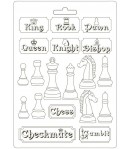 MOULE PVC FLEXIBLE ALICE - CHECKMATE 21 X 29.7 CM - K3PTA4507