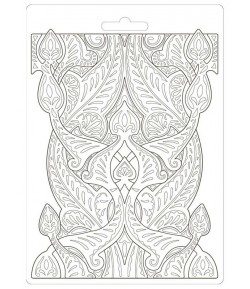 MOULE PVC FLEXIBLE ROMANTIC HORSES - SADDLE PATTERN - K3PTA583