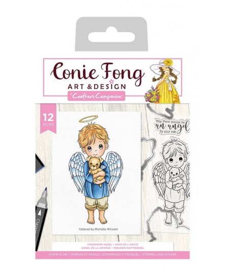 TAMPONS ET DIES FRIENDSHIP ANGEL - CONIE FONG CRAFTER'S COMPANION