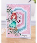 TAMPONS ET DIES ANGEL PRAYERS - CONIE FONG CRAFTER'S COMPANION