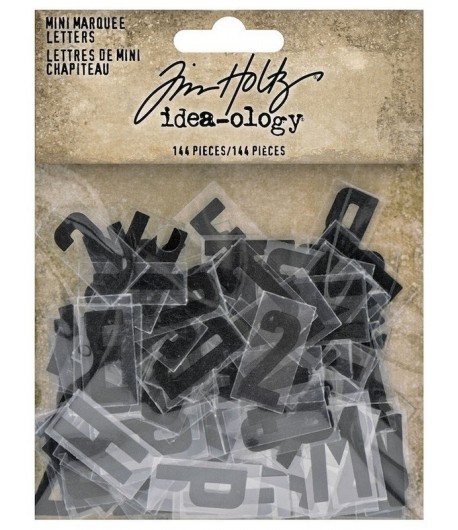 LETTRES EN PLASTIQUE  X 144 - TIM HOLTZ IDEA-OLOGY