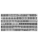 LETTRES EN PLASTIQUE  X 144 - TIM HOLTZ IDEA-OLOGY