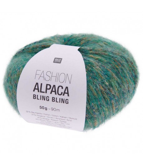 LAINE ALPACA BLING BLING VERT (004)