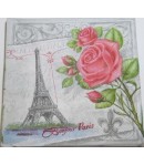 SERVIETTE BONJOUR PARIS
