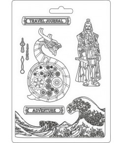 MOULE PVC FLEXIBLE SIR VAGABOND IN JAPAN - DRAGON 21 X 29.7 CM - K3PTA4508