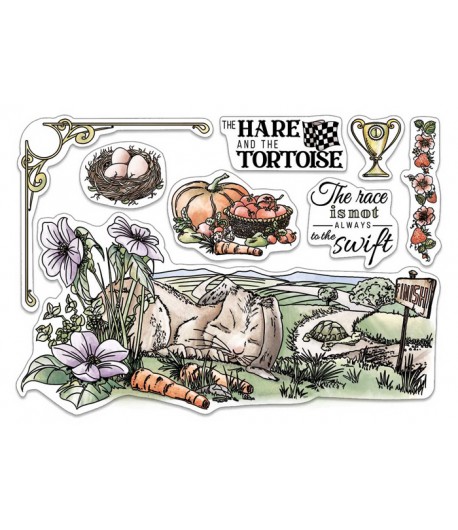 TAMPONS TRANSPARENTS THE HARE AND THE TORTOISE PS8005 CIAO BELLA