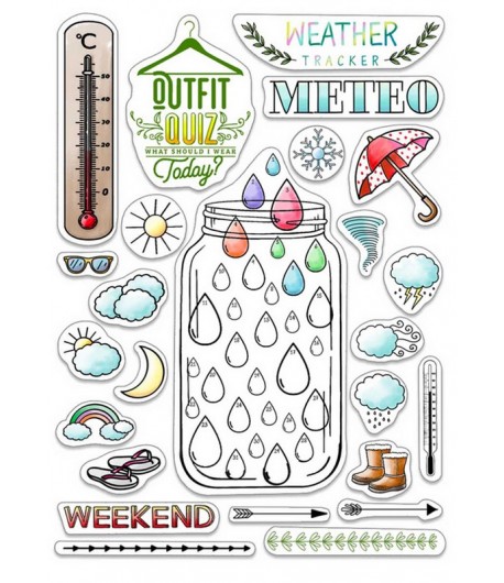 TAMPONS TRANSPARENTS BUJO WEATHER PS8015 CIAO BELLA