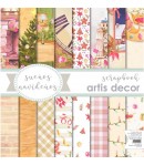 BLOC 8 FEUILLES SUENOS NAVIDENOS ARTIS DECOR 30X30CM 1419000119