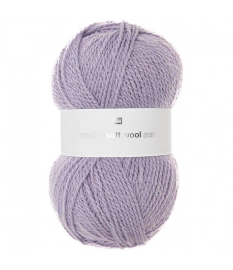 LAINE SOFT WOOL ARAN LAVANDE (027)