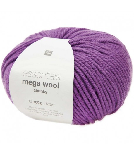 LAINE MEGA WOOL CHUNKY LILAS (031)