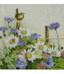 SERVIETTE OISEAU PRAIRIE