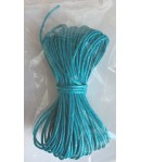 COTON CIRE TURQUOISE 1MM X 10M