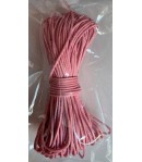 COTON CIRE ROSE 1MM X 10M