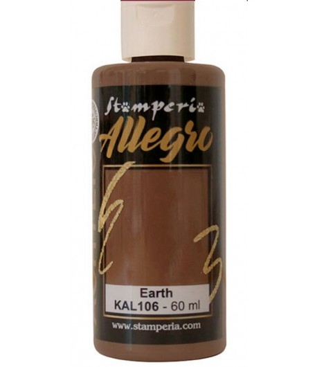 ALLEGRO KAL106 59ML TERRA D OMBRA STAMPERIA