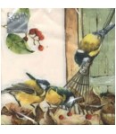 SERVIETTE LES 3 MESANGES