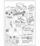 MOULE PVC FLEXIBLE ROMANTIC CHRISTMAS - CARDS - K3PTA598