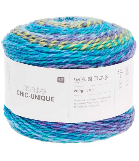 LAINE CHIC UNIQUE AQUA (012)