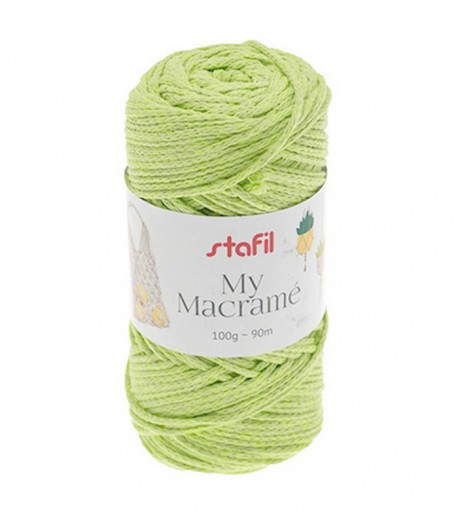 CORDON MACRAME TURQUOISE 2 MM - 100 GR