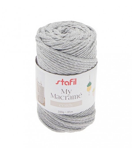 CORDON MACRAME CAFE 3 MM - 200 GR