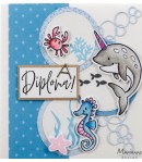 TAMPONS + DIES DAUPHINS - MARIANNE DESIGN