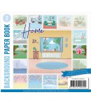 LIVRET 16 FEUILLES 15 X 15 CM HOME YCBPB10002