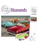 KIT DIAMOND PAINTING VINTAGE CARS 29.7X42CM DDD1035