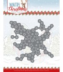 DIE WINTRY CHRISTMAS -  CUT OUT STARS YCD10242