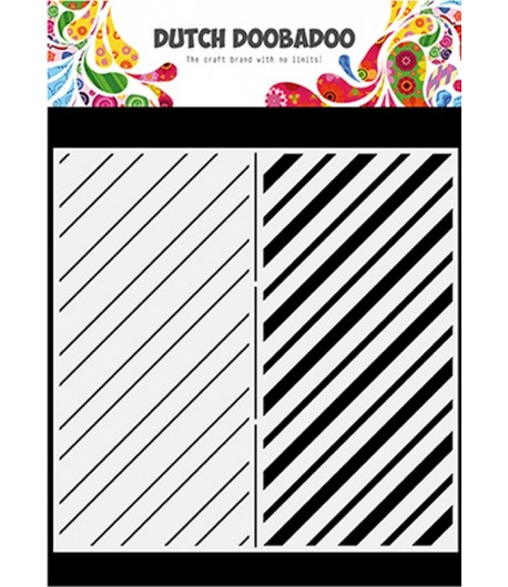 POCHOIR RAYURES - DUTCH DOOBADOO