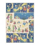 PAPIER DECOUPAGE ENFANTS ET COMETES 50 X 70 CM