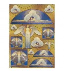 PAPIER DECOUPAGE AMOUR CELESTE 50 X 70 CM