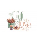 BLOC 8 FEUILLES THE GIFT OF LOVE CIAO BELLA 30X30CM CBT047